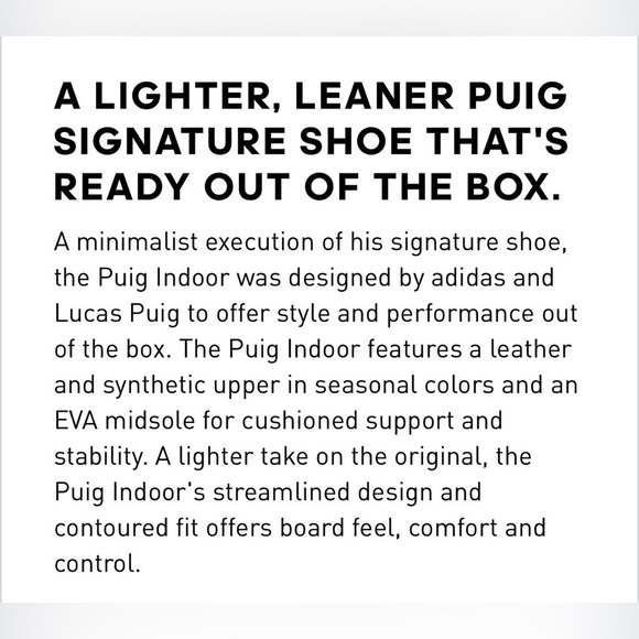 Adidas Puig Suede Indoor Men’s Shoe main image 7